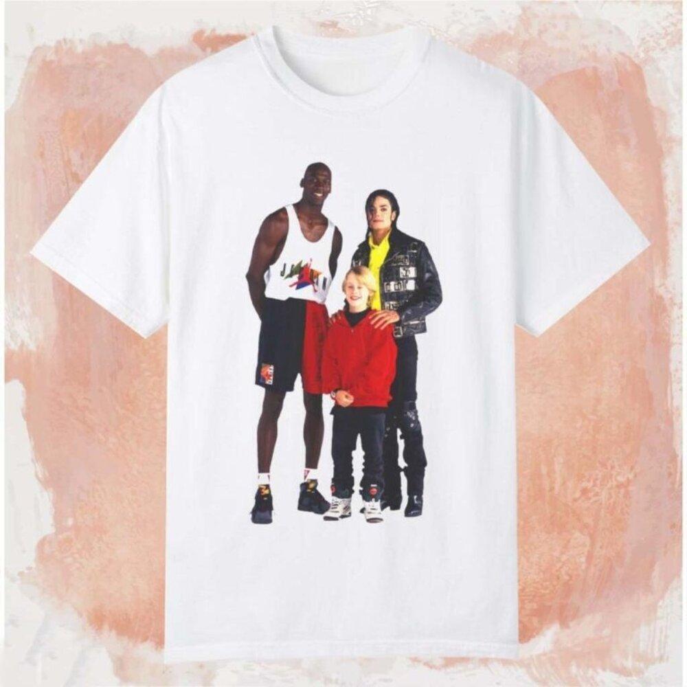 Michael  Michael Jackson Macaulay Culkin Pop Culture Meme Fan Gift Shirt